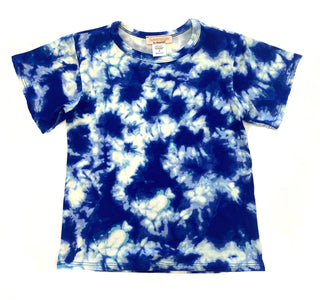 Tweenstyle by Stoopher Blue Tie Dye Tee, Tweenstyle, Blue Tie Dye Tee, cf-size-12, cf-size-14, cf-size-5, cf-size-6, cf-type-top, cf-vendor-tweenstyle, CM22, Sparkle by Stoopher, Sparkle by S