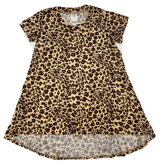 Esme Shimmer Leopard Hi Lo Dress, Esme, Dress, Esme, Esme Dress, Esme Leopard Dress, Esme Shimmer, Esme Shimmer Leopard, Esme Shimmer Leopard Hi Lo Dress, Girls, Girls Dress, Hi Lo Dress, Mad