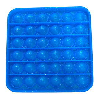 In N Out Glitter Square Pop It Fidget Toy - 5 Colors, Bari Lynn, Bari Lynn, Bari Lynn In N Out Glitter Square Pop It Fidget Toy, EB Boys, EB Girls, Fidget, Fidget Toy, Glitter In N Out, Glitt