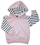 Little Bipsy Blush Stripe Hoodie, Little Bipsy Collection, Black Friday, cf-size-0-3-months, cf-type-hoodie, cf-vendor-little-bipsy-collection, CM22, Cyber Monday, Els PW 5060, Els PW 8258, E