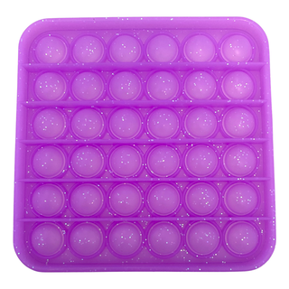 In N Out Glitter Square Pop It Fidget Toy - 5 Colors, Bari Lynn, Bari Lynn, Bari Lynn In N Out Glitter Square Pop It Fidget Toy, EB Boys, EB Girls, Fidget, Fidget Toy, Glitter In N Out, Glitt