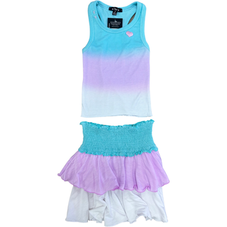 FBZ Mint Pink White Layered Skirt, Flowers By Zoe, cf-size-large-10-12, cf-size-medium-8-10, cf-size-xlarge-12-14, cf-type-skirts, cf-vendor-flowers-by-zoe, FBZ, FBZ Layered Skirt, Flowers By