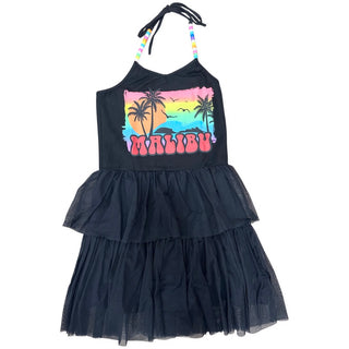 FBZ Global Love Malibu Ruffle Tiered Halter Dress, Flowers By Zoe, cf-size-large-10-12, cf-size-xlarge-12-14, cf-type-dresses, cf-vendor-flowers-by-zoe, Dress, Dresses, Dresses for Girls, FBZ