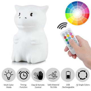 LumiPets with Remote - Dragon, LumiWorld, cf-type-toy, cf-vendor-lumiworld, LED Nightlight, Lumi Pet, Lumi Pets, LumieWorld, LumiPet, LumiPet Dragon, LumiPets, LumiPets Dragon, LumiPets with