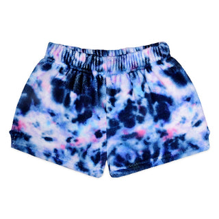 Iscream Night Tie Dye Plush Shorts, Iscream, cf-size-xsmall-4-6, cf-type-plush-shorts, cf-vendor-iscream, Fleece Shorts, Gifts for Tween, Girls Sleep Shorts, iscream, Iscream Night Tie Dye, I