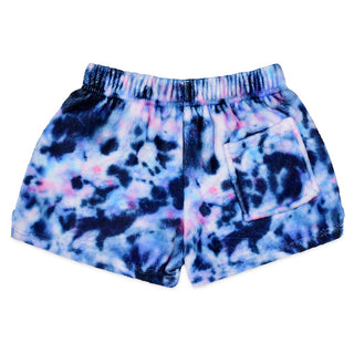 Iscream Night Tie Dye Plush Shorts, Iscream, cf-size-xsmall-4-6, cf-type-plush-shorts, cf-vendor-iscream, Fleece Shorts, Gifts for Tween, Girls Sleep Shorts, iscream, Iscream Night Tie Dye, I