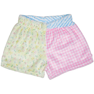 Iscream Sweet Patchwork Plush Shorts, Iscream, cf-size-large-14, cf-size-medium-10-12, cf-size-small-6-8, cf-size-xsmall-4-6, cf-type-plush-shorts, cf-vendor-iscream, EB Girls, Fleece Shorts,