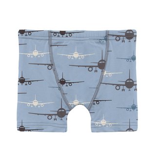 KicKee Pants Pond Airplanes & Rain Shooting Stars Boxer Briefs Set, KicKee Pants, Boxer Brief, Boxer Briefs, Boy underwear, Boys Boxer Brief Set, Boys Boxer Briefs Set, CM22, Els PW 8598, Kic