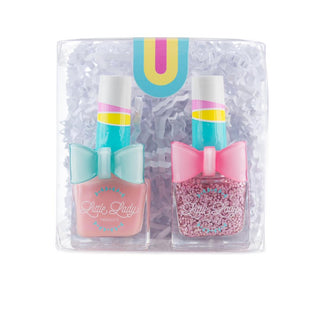 Rosey Ballerina Duo Scented Nail Polish Set, Little Lady Products, Ballerina Tutu, cf-type-nail-polish, cf-vendor-little-lady-products, EB Girls, Glitter Nail Polish, Kids Nail Polish, Little