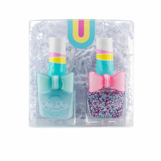 Tropical Bunny Duo Scented Nail Polish Set, Little Lady Products, Bunny Hop, EB Girls, Glitter Nail Polish, Kids Nail Polish, Little Lady Glitter Nail Polish, Little Lady Products, Made in th