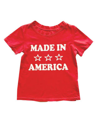 Brokedown Clothing Kid's Made in America Tee, Brokedown Clothing, 4th of July, 4th of July Shirt, Brokedown Clothing, Brokedown Clothing Kid's Made in America Tee, Brokedown Clothing Made in
