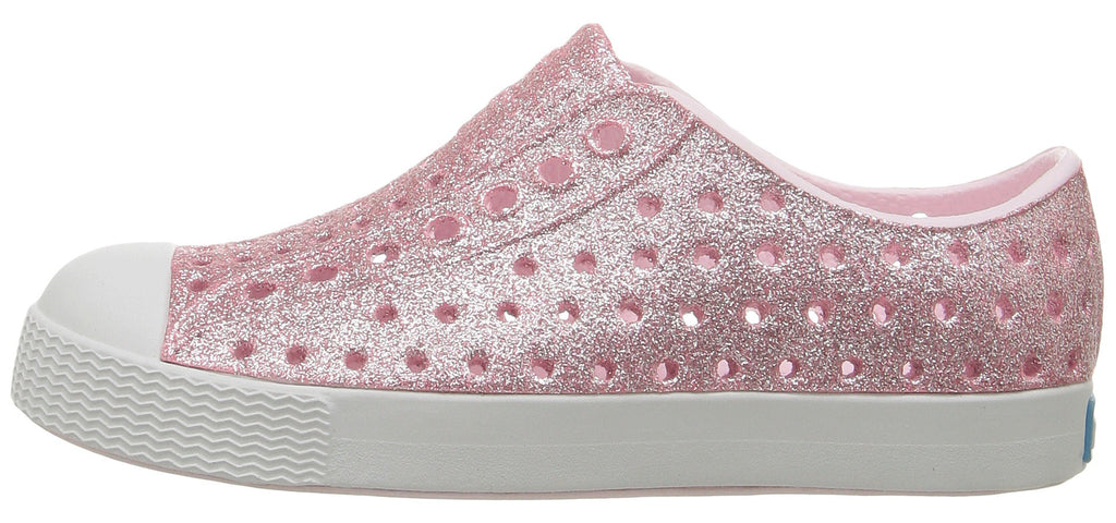 Pink sparkle native outlet shoes