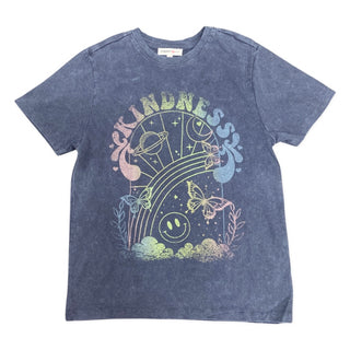 Paper Flower Kindness Mineral Wash Graphic Tee, Paper Flower, JAN23, Kindness Graphic Tee, Paper Flower, Shirts & Tops - Basically Bows & Bowties