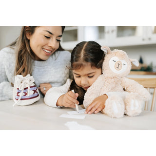 Slumberkins Limited Edition Honey Alpaca Kin Gift Set - Stress Relief, Slumberkins, Alapaca, Gratitude, Plush Toy, Slumberkins, Stress Relief, Stuffed Animal, Toy, Toys - Basically Bows & Bow