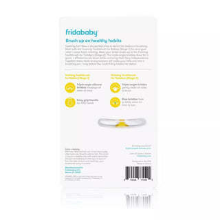 Frida Baby Grow With Me Training Toothbrush Set, Frida, Baby Basics, Baby Shower, Baby Shower Gift, Frida Baby, Fridababy, Fridababy SmileFrida the TOOTHHUGGER, Fridababy SmileFrida TOOTHBRUS