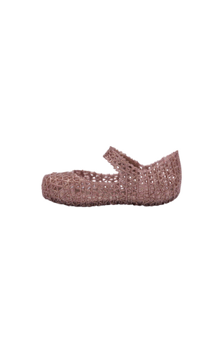 Mini Melissa Mini Campana Papel - Rose Glitter, Grendene, Campana, cf-size-10, cf-size-11, cf-size-12, cf-size-6, cf-size-7, cf-size-8, cf-size-9, cf-type-shoes, cf-vendor-grendene, Glitter,