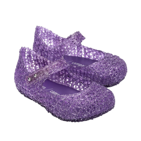 Mini Melissa Mini Campana Papel - Purple Glitter, Grendene, Campana, cf-size-10, cf-size-5, cf-size-6, cf-size-7, cf-size-9, cf-type-shoes, cf-vendor-grendene, Glitter, Gold Glitter, Grendene
