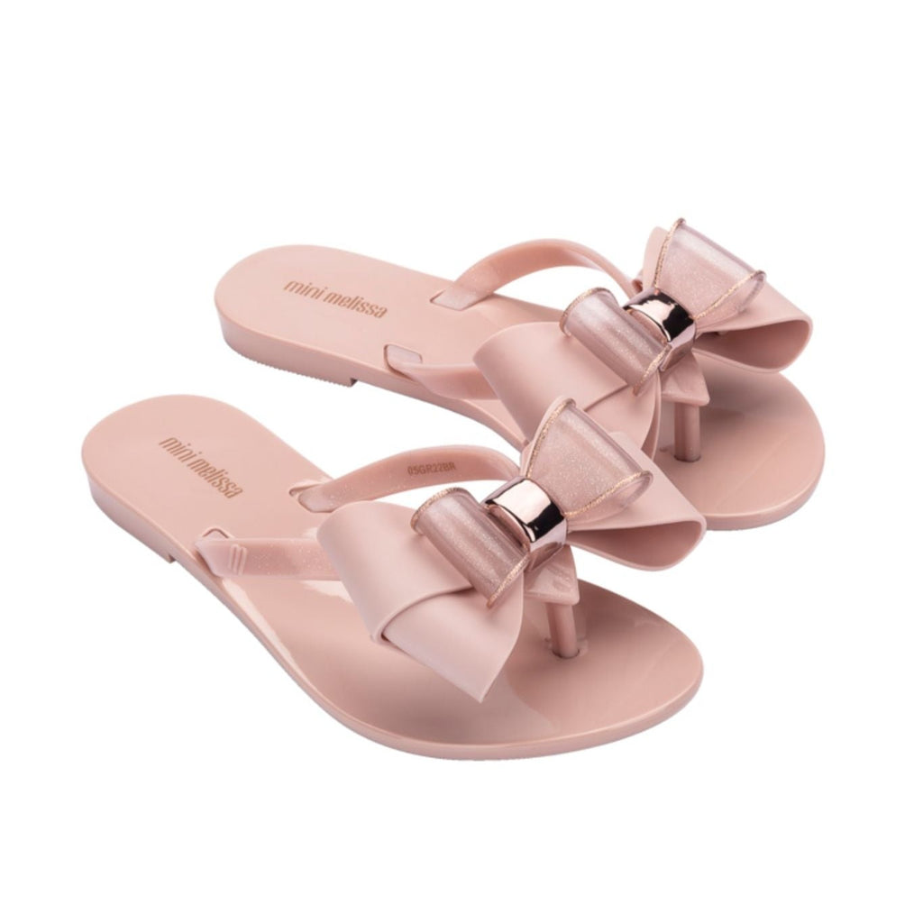 Mini Melissa Harmonic Sweet VI Kids Flip Flops Light Pink