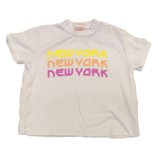 Tweenstyle Neon New York S/S Boxy Tee, Tweenstyle, Boxy Tee, cf-size-12, cf-size-6, cf-type-top, cf-vendor-tweenstyle, New York, Tweenstyle, Top - Basically Bows & Bowties