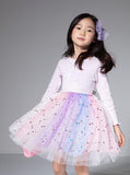 Petite Hailey Multi Cut Tutu Dress - Purple, Petite Hailey, Birthday Girl, Birthday Girl Outfit, cf-size-10, cf-size-12-months, cf-size-18-months, cf-size-2, cf-size-3, cf-size-4, cf-size-5, 