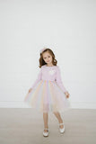 Petite Hailey Daisy Ombre Tutu Dress - Purple, Petite Hailey, Birthday Girl, Birthday Girl Outfit, cf-size-2, cf-size-3, cf-size-4, cf-size-5, cf-size-6, cf-size-8, cf-type-dresses, cf-vendor