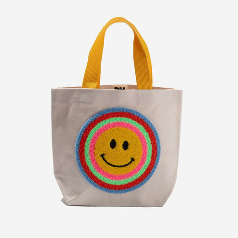 Petite Hailey Patched Tote - Multi Smile