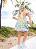 Lola and The Boys Sequin Ombre Dress, Lola & the Boys, Dress, Dresses, Dresses for Girls, ice cream, little girl dress, Little Girls Dresses, Lola & The Boys, Lola and the Boys Dress, Party D