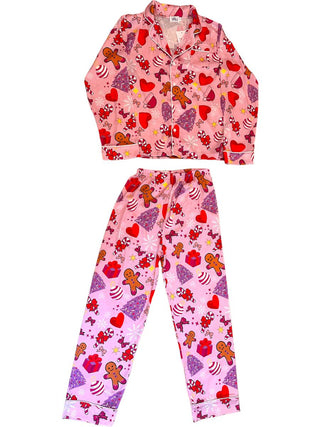Lola and The Boys Lola’s Christmas Silk Pajama Set, Lola & the Boys, cf-size-12, cf-size-6, cf-size-8, cf-type-pajama-set, cf-vendor-lola-&-the-boys, Christmas, Christmas Pajama, Christmas 