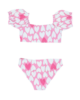 Feather 4 Arrow, Feather 4 Arrow Blossom Bikini - Prism Pink - Basically Bows & Bowties