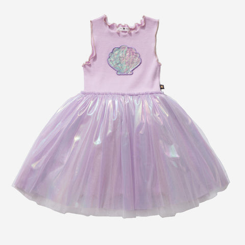Petite Hailey Pearl Tutu Dress - Purple