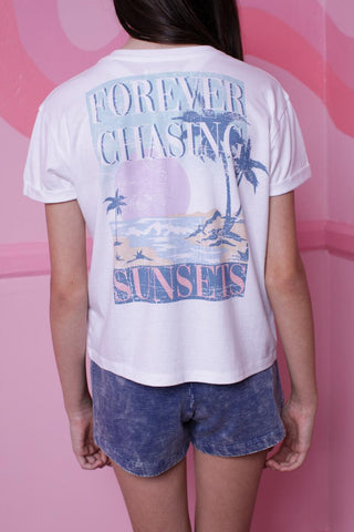 Paper Flower Sunset Chaser Graphic Tee