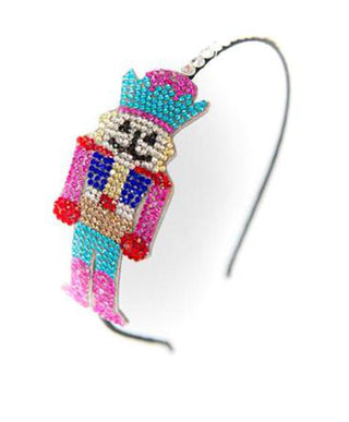 Bari Lynn Crystal Applique Headband - Nutcracker