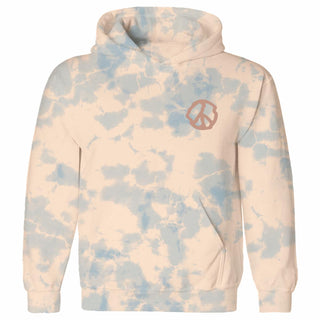 Tiny Whales Head in the Clouds Hoodie - Faded Pink / Denim