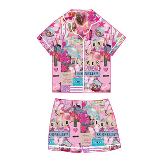 Tweenstyle Satin Loungewear Set - Swiftie Stuff
