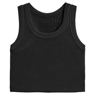 Suzette Collection, Suzette Kids Ribbed Tank Top - Black - Basically Bows & Bowties