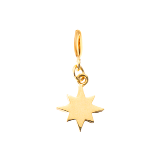 The Crowns Bespoke Jewelry Charm - Gold Star