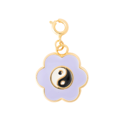 The Crowns Bespoke Jewelry, The Crowns Bespoke Jewelry Charm - Yin Yang Flower - Basically Bows & Bowties