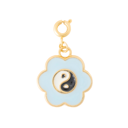 The Crowns Bespoke Jewelry, The Crowns Bespoke Jewelry Charm - Yin Yang Flower - Basically Bows & Bowties