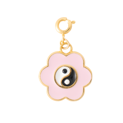 The Crowns Bespoke Jewelry, The Crowns Bespoke Jewelry Charm - Yin Yang Flower - Basically Bows & Bowties