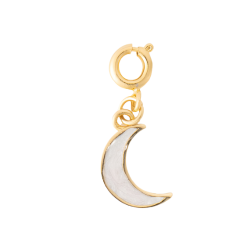 The Crowns Bespoke Jewelry Charm - Moon