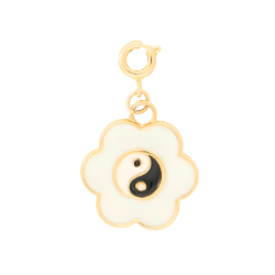 The Crowns Bespoke Jewelry, The Crowns Bespoke Jewelry Charm - Yin Yang Flower - Basically Bows & Bowties