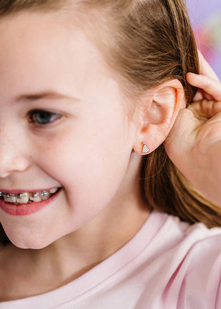 Pierced Co Earrings - Birthday Hat