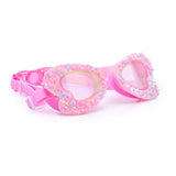 Bling2o Fly Like the Wind Swim Goggles Blush Butterfly