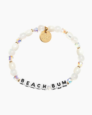 Little Words Project Bracelet - Beach Bum
Beach-themed bracelet with 'BEACH BUM' beads on a white background
