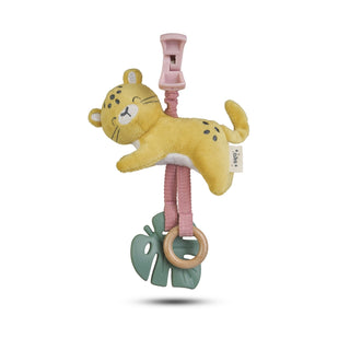 Kalencom Jungle Party Pull Down Rattle - Cheetah