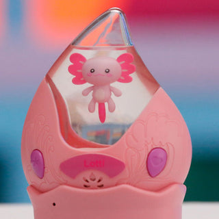 Super Impulse Aqua Pets Series 1 Lotti toy, colorful collectible water-themed play figure on a white background.