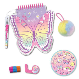 Hot Focus Drop A Note Writing Fun - Tie Dye Butterfly
Set of stationery items with butterfly design on a white background