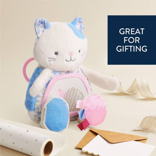 Itzy Ritzy Itzy Bitzy Mirror™ Sensory Tummy Time Mirror - Kitty