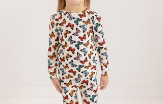 Posh Peanut, Posh Peanut Larisa L/S Basic Loungewear - Basically Bows & Bowties