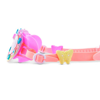 Bling2o Daisies At Dawn Heart Swim Goggles
Pink and peach dog collar with decorative elements on a white background